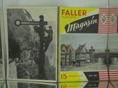 FALLER MAGAZIN Nr. 15 von 12/60 in DIN A 5 ca. 45 gr. gebraucht ungelocht (2057)