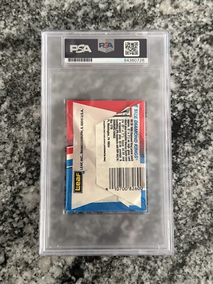 KEN GRIFFEY JR signed auto 1989 DONRUSS wax pack  PSA/DNA encapsulated ~mint - Image 3 of 3