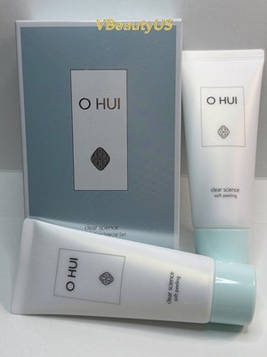 O HUI Clear Science Soft Peeling 100ml X 2 pcs Anti Aging Deep Cleansing 11/2028