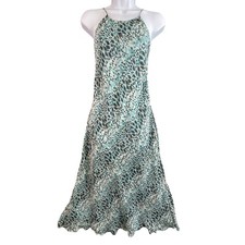 Ann Taylor Halter Sleeveless Printed Dress Size 12