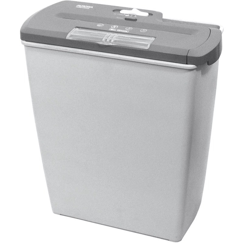 Aurora AS810SD 8-Sheet Strip-Cut Paper/CD/Credit Card Shredd