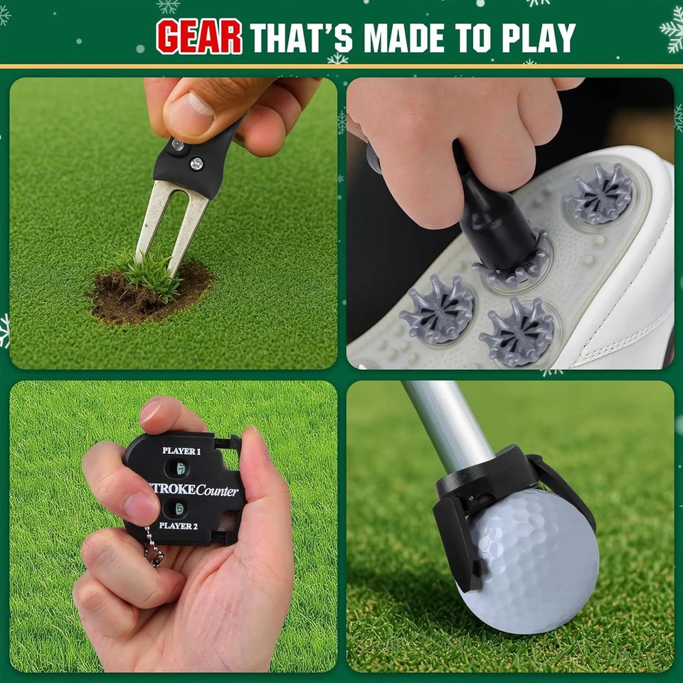 Christmas Golf Advent Calendar 2025 - 24 Boxes Accessory Set Golf Themed Design - Image 3 of 4