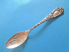 Chrysanthemum by Durgin Sterling Silver Grapefruit Spoon Fancy 5 7/8" MONO