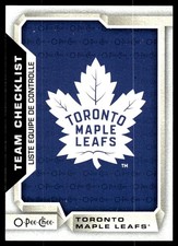 2018-19 O-Pee-Chee #563 Toronto Maple Leafs Toronto Maple Leafs Hockey Card