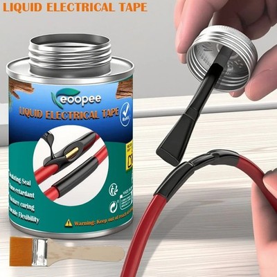 Eoopee flüssiges Elektroband - wasserdicht, flexible Drahtisolierung & Reparatur Co