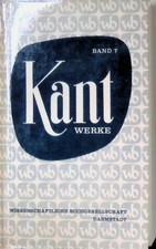 Schriften zur Ethik und Religionsphilosophie T. 2. Kant, Immanuel: Werke; Bd. 7.