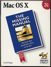 Mac OS X The Missing Manual - VERY GOOD