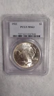 1922 P Peace Dollar PCGS MS63 UNCIRCULATED $1 Coin BUY IT NOW!