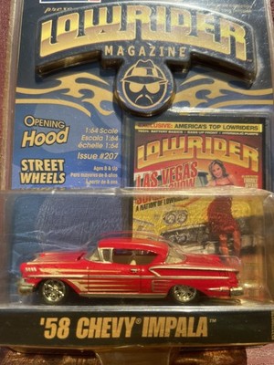Revell Lowrider Magazine '58 Chevy Impala 1:64 Diecast 86-3272 Opening Hood