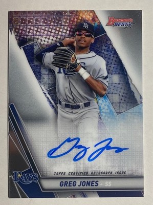 2019 Bowman's Best Auto Greg Jones #B19-GJ Auto