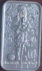 1976 Continental Mint Old Saint Nick 1 Oz .925 Silver Bar, SN 94 /900