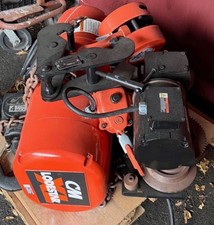 CM Lodestar XL 4 Ton Electric Chain Hoist with Motor Trolley (See Description)