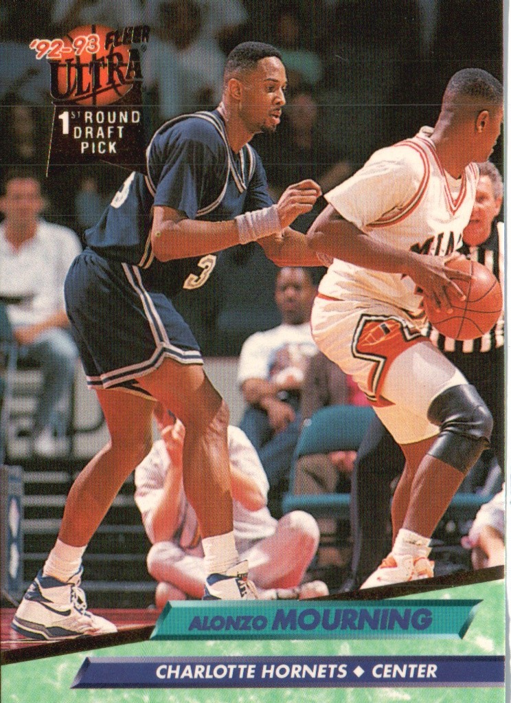 1992-93 Ultra #193 Alonzo Mourning