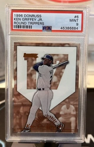 1996 Donruss - Round Trippers Ken Griffey Jr #6 /5000 PSA 9 HOF MARINERS