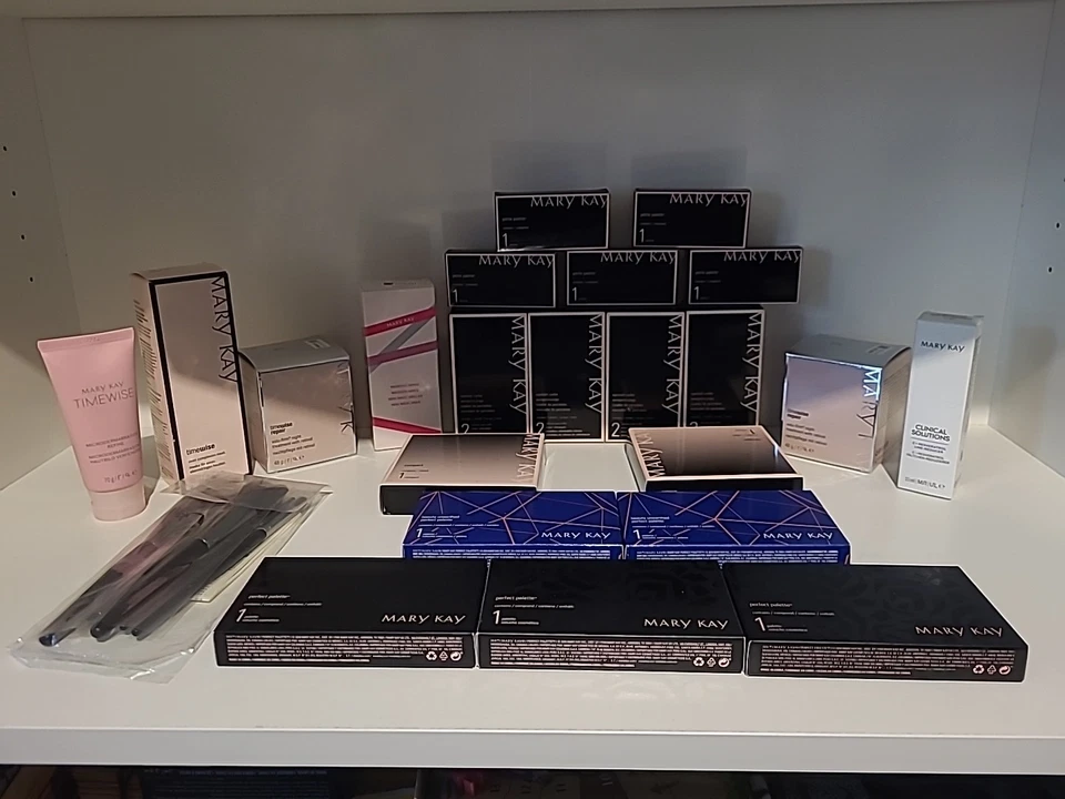 Mary Kay Kosmetik Artikel Konvolut Cream Pinsel Paletten Neu .