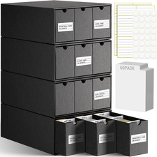 8000+ Trading Card Storage Box With 50 Dividers - Baseball, Football, Sport Coll