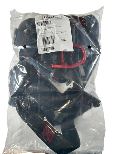 FallTech 81412X3X FT-Iron 1D Ganzkörpergeschirr ohne Gürtel 2XL/3XL - Bild 3 von 4