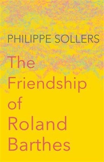 The Friendship of Roland Barthes by Philippe Sollers Paperback NEW - Image 2