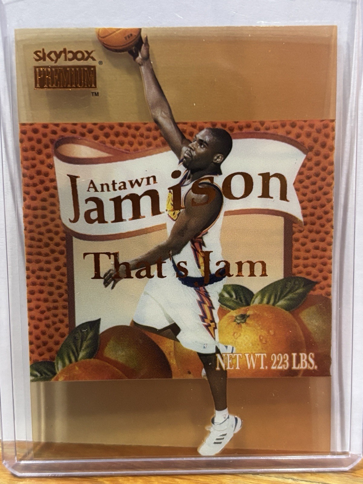 1998-1999 Skybox Premium That’s Jam Antawn Jamison Rookie RC