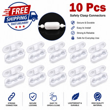 10pcs Blind Pull Cord Connector Clips for Plastic Chain Roller, Roman, Vertical