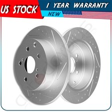 Rear Brake Rotors For Toyota RAV4 2006 2007 2008-2018 Lexus HS250h 2010-2012 2pc