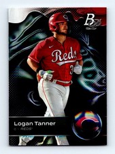 #TOP-20 2023 Bowman Platinum Top Prospects _ Logan Tanner Cincinnati Reds