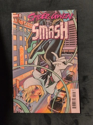 SPIDER-GWEN SMASH #1 ELIZABETH TORQUE INCENTIVE VARIANT SPIDER-MAN