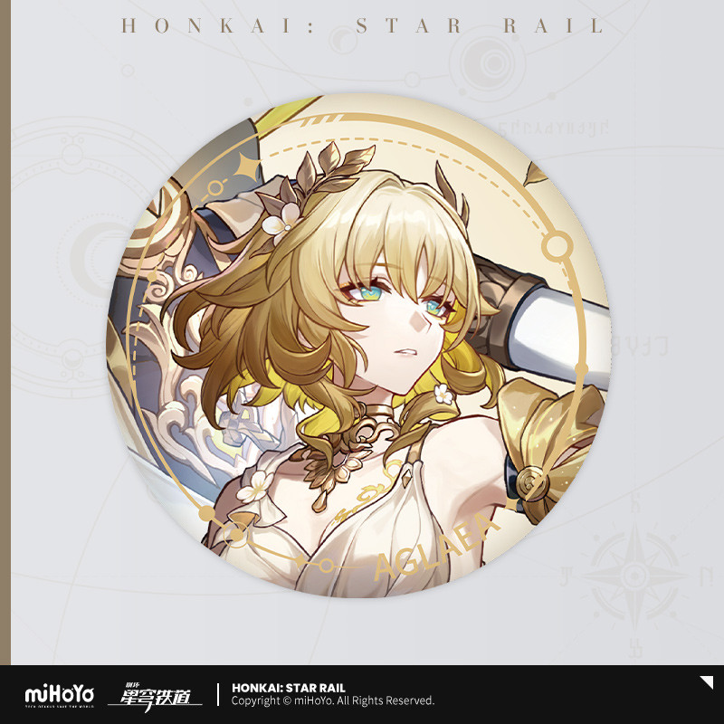 miHoYo Honkai: Star Rail Aglaea Remembrance Badge Pins Official