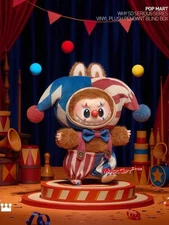 Authentic Pop Mart WHY SO SERIOUS Series Key Chain Plush Figure Confirmed