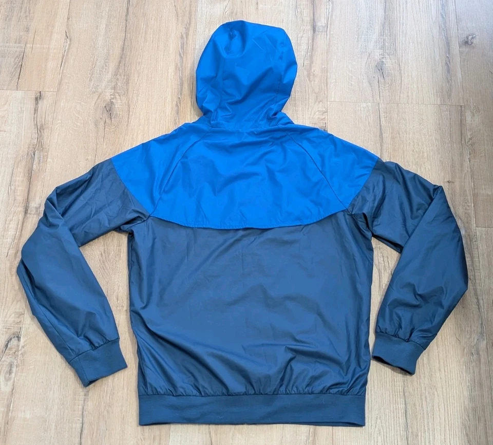 NIKE Boca Juniors Fútbol Fútbol Nylon Pista Cortavientos Chaqueta - Talla S - Azul Foto 3 de 4