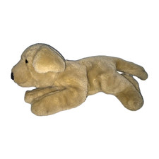 Toysrus Animal Alley Yellow Labrador Retriever Puppy Dog Tan 13in Plush Animal