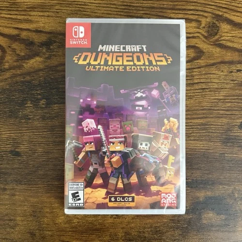 Minecraft Dungeons Ultimate Edition - Nintendo Switch - Brand New Sealed
