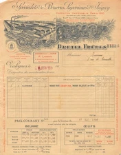 1920 SUPERIOR BUTTER D ISIGNY BRETEL FRERES A VALOGNES