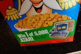 Vintage Atari 2600 Cap'n Crunch Computer Video Game Console PRIZE WINNING TICKET