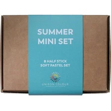 Unison Colour Artists Soft Pastels Summer Colours Mini Set 8pc