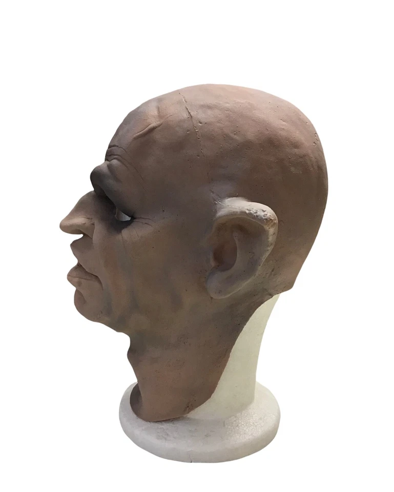 Vampire Foam Latex Mask Mens Halloween Fancy Dress Costume Accessory Greyland - Image 2 of 4