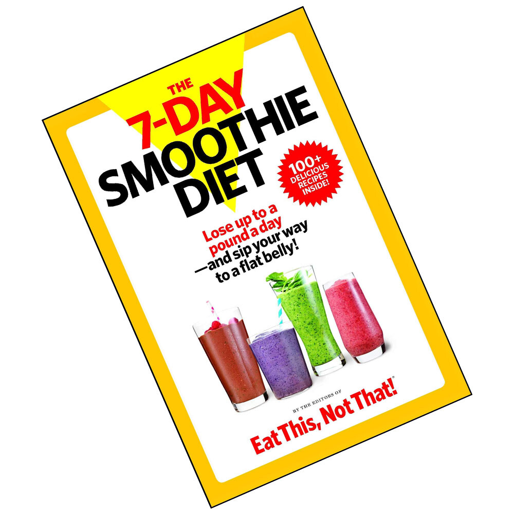 The 7-Day Smoothie Diet Lose up to a pound a day and sip your way Paperback NEW