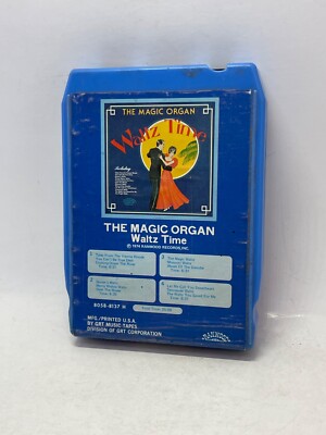 The Magic Organ Waltz Time Vintage 8 Track #8058-8137H 