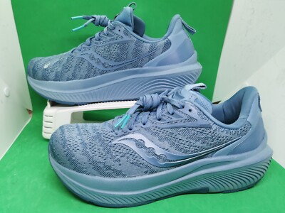 Saucony Echelon Blue Running Walking Shoes Womens Size 10