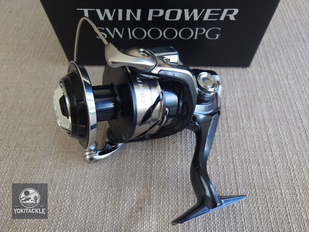 Shimano 21 TWIN POWER SW 10000PG Spinning Reel New in Box Shimano 21 TWIN POWER SW 10000PG Spinning Reel New in Box