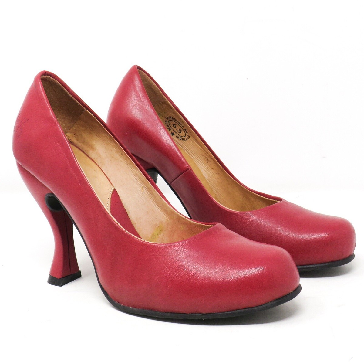 John fluevog leather red/brown shoes size 10 Mens Fluevog - Etsy main image 2