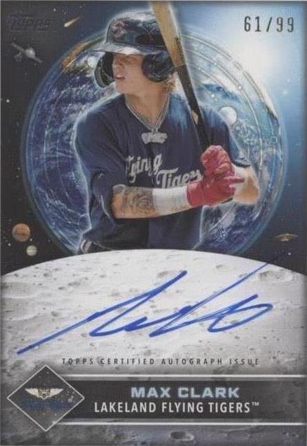 2024 Topps Pro Debut - Future Cornerstones Autographs Max Clark 