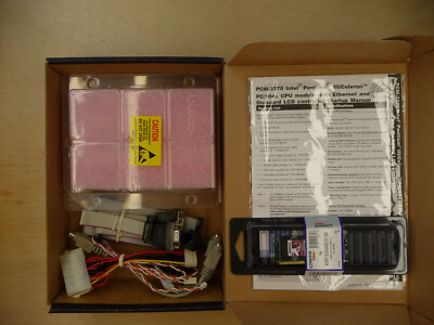 Advantech PCM-3370F 650Mhz ULV 128MB RAM single board computer SBC PC/104 PC104+