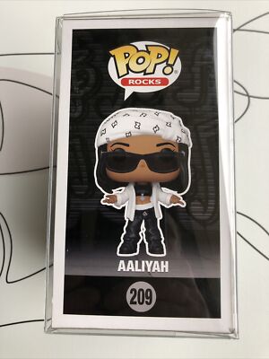 Rocks Funko Pop - AALIYAH Funko Pop #209 Vaulted Rare + Free