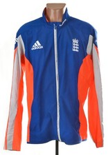 ENGLAND 2015 2016 CRICKET TRACK JACKET JERSEY ADIDAS SIZE S ADULT