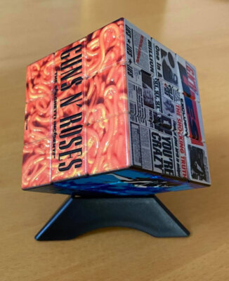 Guns 'N' Roses  Rubix Cube and presentation box. Amazing gift idea! +70 Bands