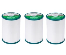 Coats & Clark Dual Duty Polyester & Cotton Thread White-A260-250 yds - Pack of 3