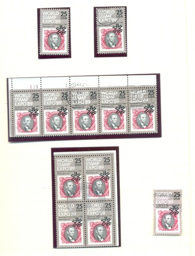 USA 1989 commemorative issues mint, used, blocka some FDC´s - Picture 5 of 16