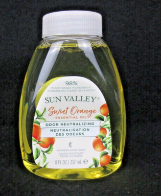 Sun Valley Sweet Orange Odor Neutralizing Foaming Hand Soap 8 Fl Oz Melaleuca