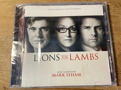 LIONS FOR LAMBS (Mark Isham) OOP 2007 Varese Soundtrack Score CD SEALED